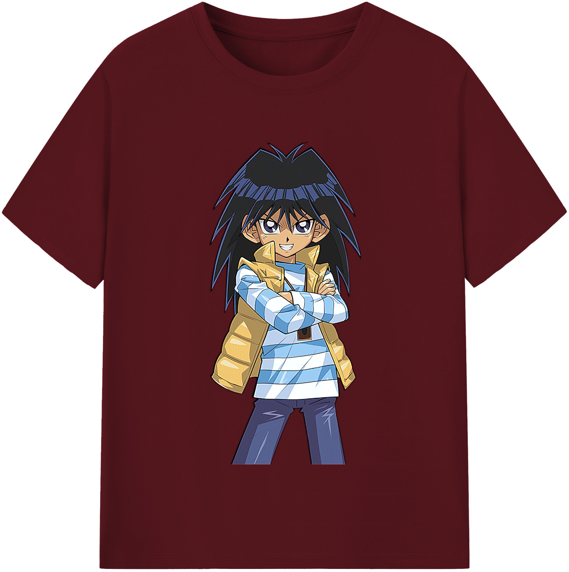 （画像用） 遊☆戯☆王 Yu-Gi-Oh! 綿100％半袖Tシャツ（フロントプリント）